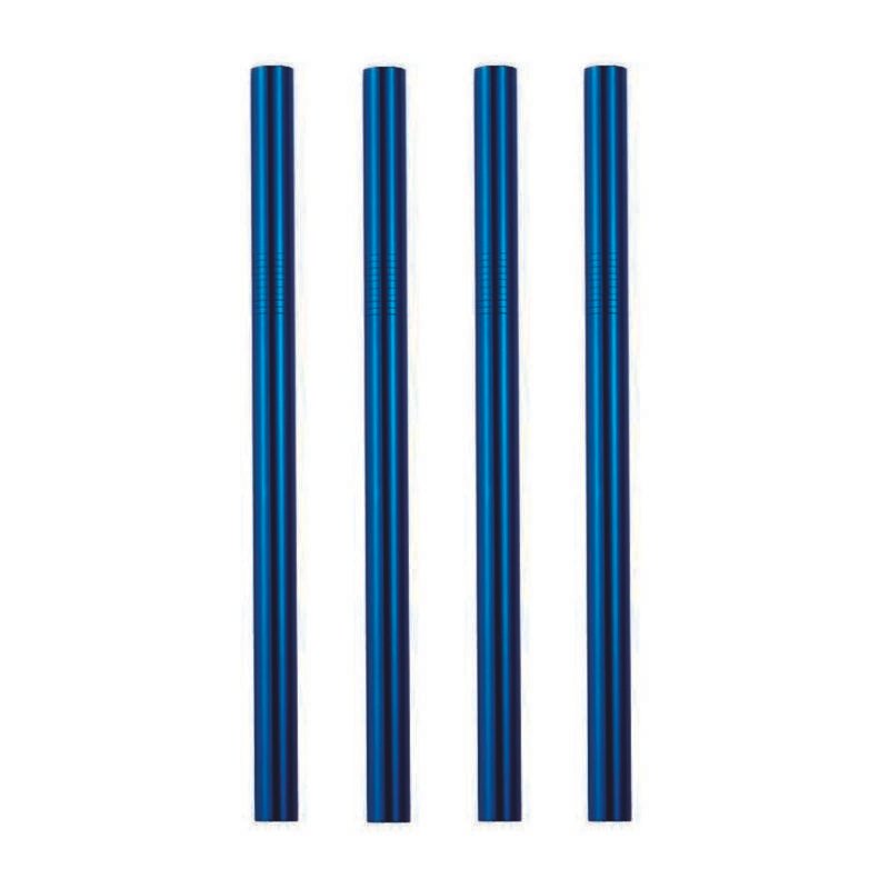 Smoothie Straws Blue 4
